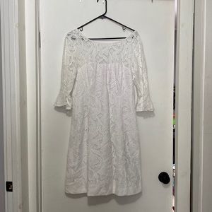 NEW WITH TAGS Lilly Pulitzer White Lace Dress - Bride/Bridal